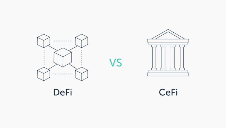 Defi vs. Cefi - Dezentrales vs. Zentrales Finanzwesen