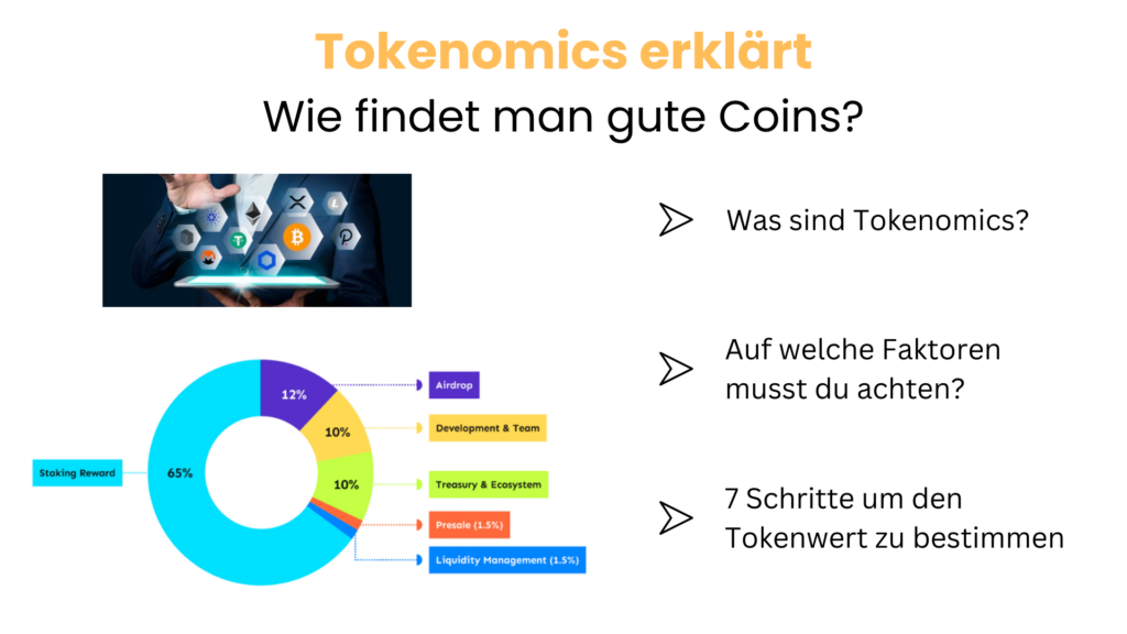 Tokenomics erklärt: Wie finde ich gute Coins